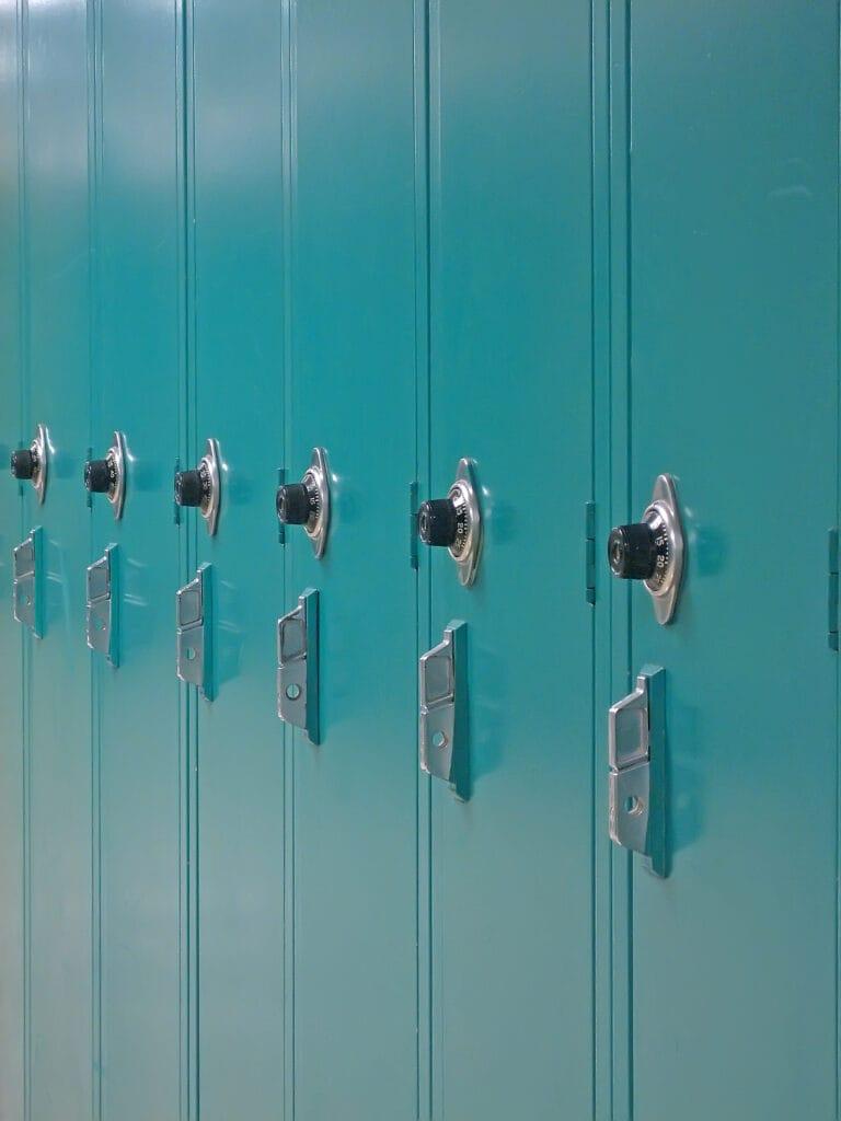 school lockers